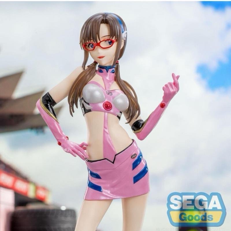 Sega – Luminasta Evangelion Racing Mari Makinami Illustrious Pit Walk Collectible Anime Model