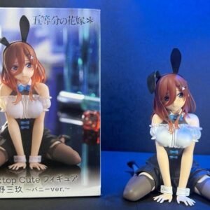 Taito – Quintessential Quintuplets 3 PVC Statue Desktop Cute Miku Nakano Bunny Ver. 13 Cm C